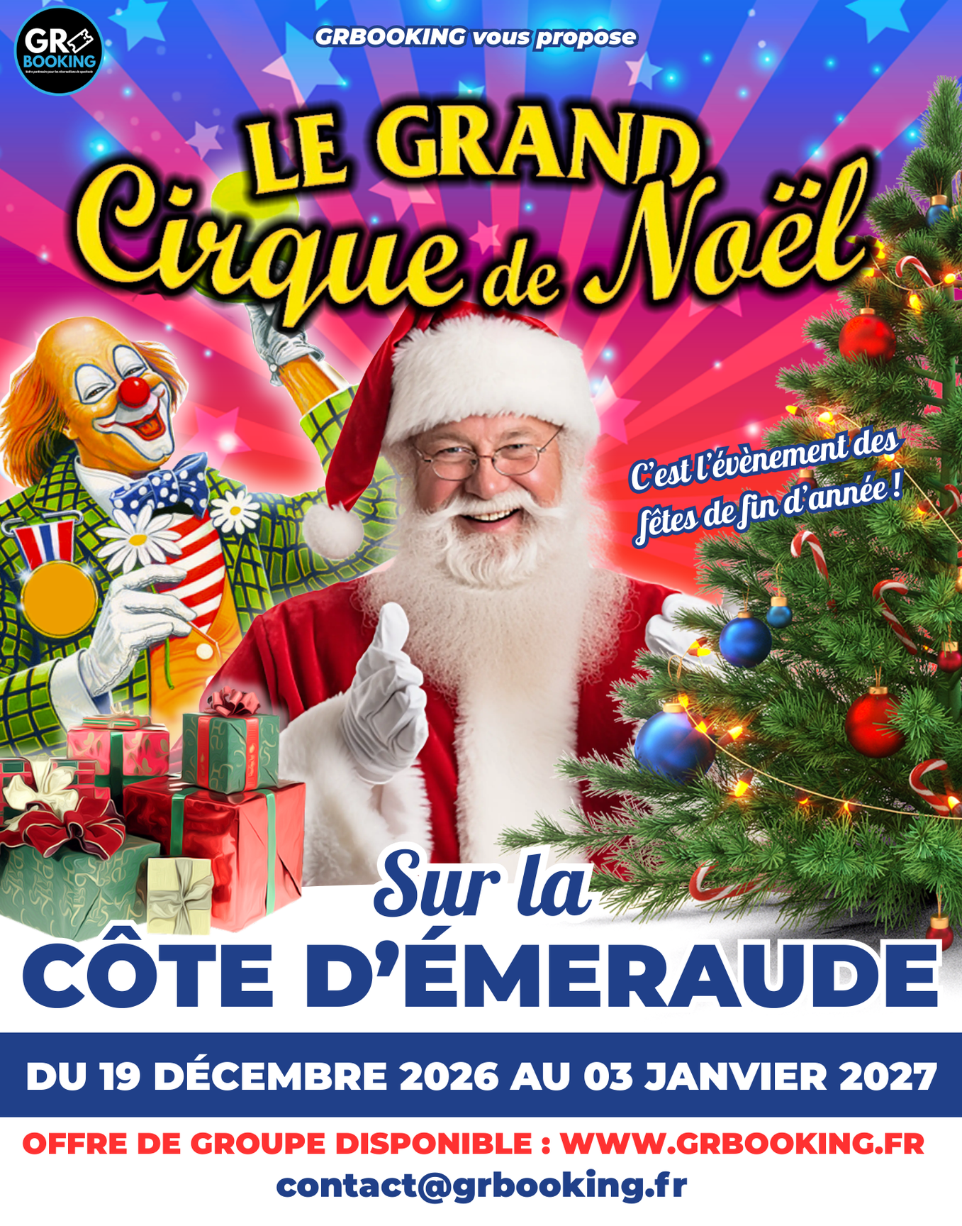 Cirque de Noël 2026